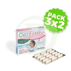 Confezione 3x2 Cistifémina 30 Capsule Derbos