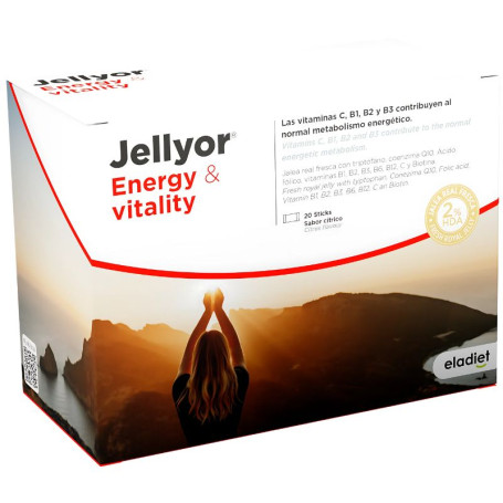 Jellyor Jelly Energia e Vitalità 20 Stick Eladiet
