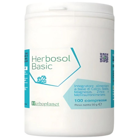 Herbosol Basic 50G 100 Compresse Herboplanet