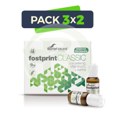 Pack 3x2 Fost Print Classic 20 Flaconcini Soria Natural