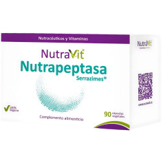 Nutrapeptase Serrazime 90 capsule Nutravit