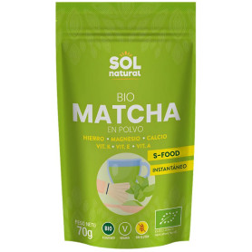 Polvere di Matcha Biologica 70G Sol Natural