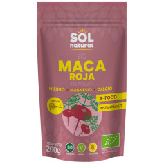 Polvere di Maca Rossa Biologica 200G Sol Natural