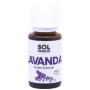 Olio essenziale di lavanda 15 ml Sol Natural