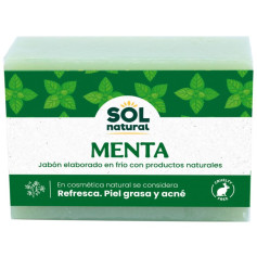 Sapone alla menta preparato a freddo Sol Natural 100 g
