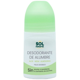 Deodorante liquido Sol Natural Alum Aloe e Neem 75 ml