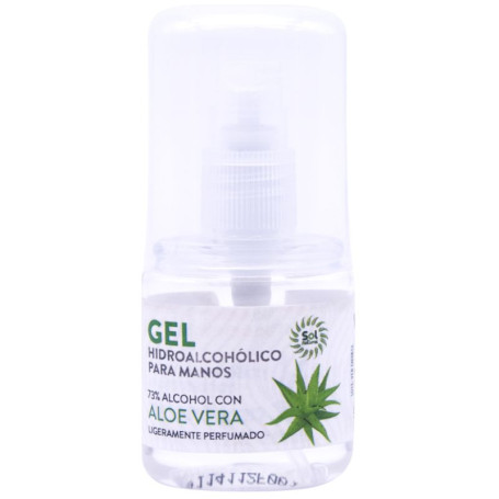 Gel idroalcolico all&#39;aloe vera 30ml Sol Natural