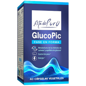 Glucopic 40 Capsule Vegetali Pure State-Tongil