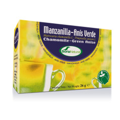 Infusiones de Manzanilla con Anís Soria Natural
