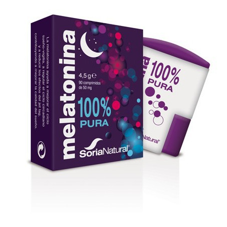 Melatonina travel 90 Comprimidos Soria Natural
