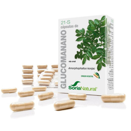 Capsule 21-S Glucomannano 60 Capsule Soria Natural