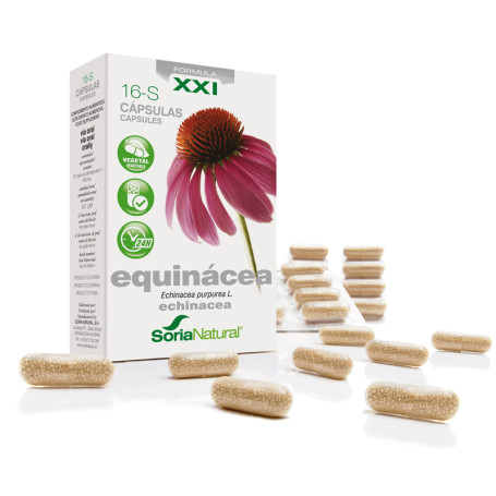 Equinacea Fórmula XXI 30 Cápsulas Soria Natural