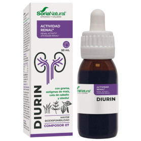 Composor 7 Diurin Complex Fórmula XXI 50Ml. Soria Natural