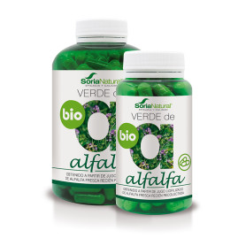 Verde de Alfalfa BIO 80 Cápsulas Soria Natural
