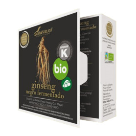 Ginseng Negro Fermentado 24 Cápsulas Soria Natural