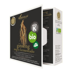 Ginseng Negro Fermentado 24 Cápsulas Soria Natural