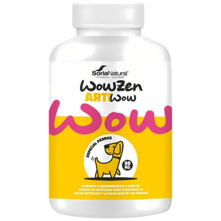 Artiwow Cani 30Kg 60 Compresse Soria Natural