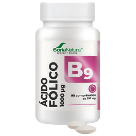 Acido folico a rilascio prolungato 90 compresse Soria Natural