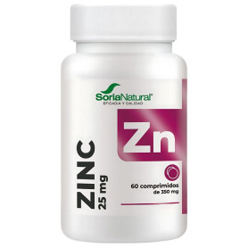 Zinco a rilascio prolungato 60 compresse Soria Natural
