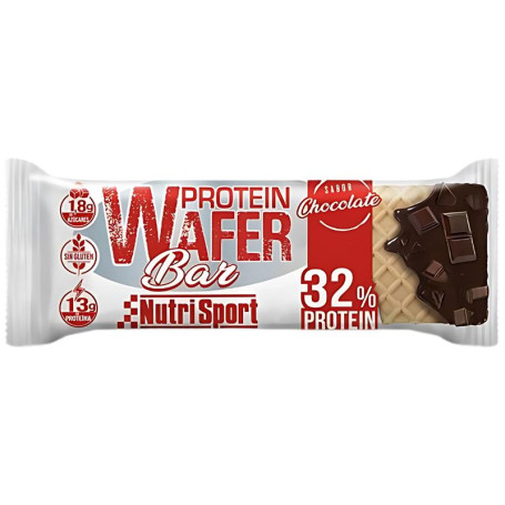 Wafer Bar Protein Chocolate (scatola da 15 barrette) Nutrisport
