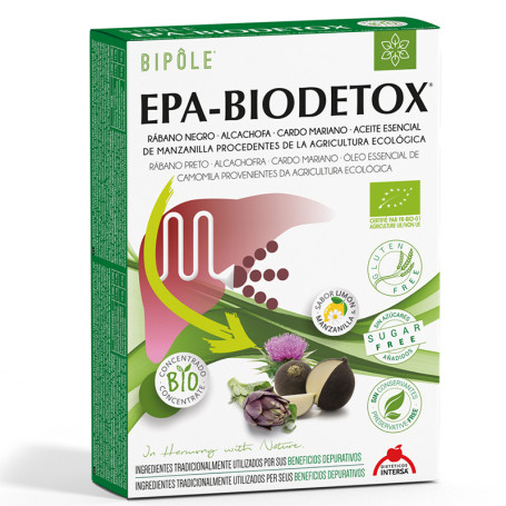 Bipole Epa Biodetox 20 Ampollas Intersa