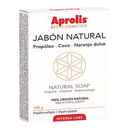 Aprolis Sapone Naturale Propoli-Cocco-Arancia Dolce 100 Gr Intersa