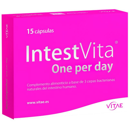 Intestvita uno al giorno 15 capsule di Vitae