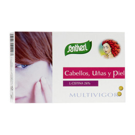 Capelli, Unghie, Pelle + Biotina 48 Compresse Santiveri