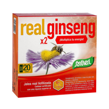 Realginseng X2 20 Flaconcini Santiveri