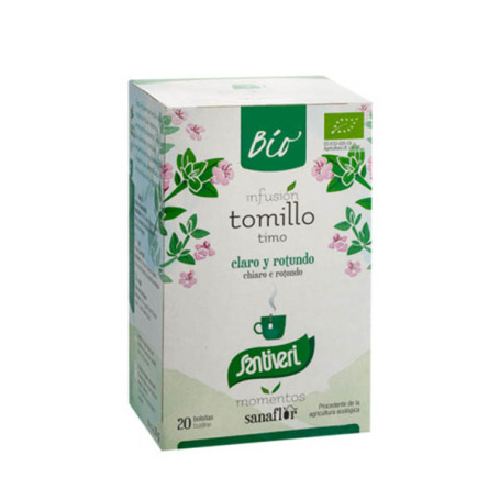 Sanaflor Tomillo Bio 20 Filtros Santiveri