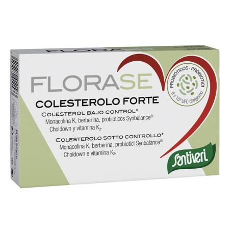 Florase Colesterolo Forte 40 Capsule Santiveri