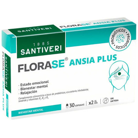 Florase Ansia Plus 30 capsule Santiveri