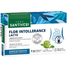 Flor Intolleranza Lacto 30 Capsule Santiveri