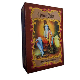 Henna Polvo Castaño Medio Radhe Shyam