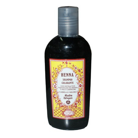 Champú Henna Color Negro 250Ml. Radhe Shyam