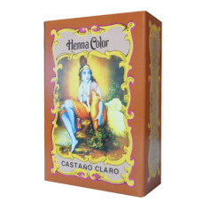 Henna Polvo Castaño Claro Radhe Shyam