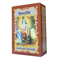 Henna Polvere Castano Scuro Radhe Shyam