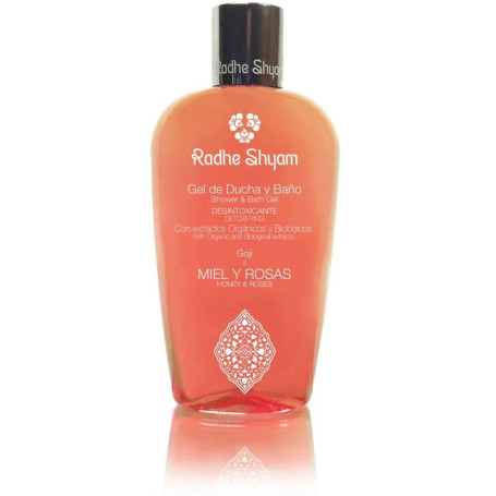 Gel Doccia Miele e Rose 250Ml Radhe Shyam
