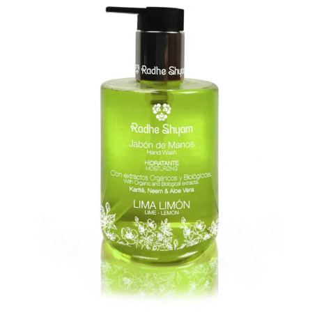Sapone per le mani idratante al limone e lime 300 ml Radhe Shyam