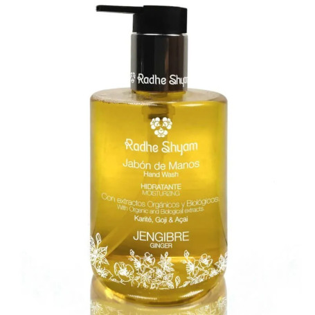 Sapone per le mani idratante allo zenzero 300 ml Radhe Shyam