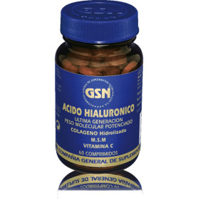 Ácido Hialurónico 60 Comprimidos GSN