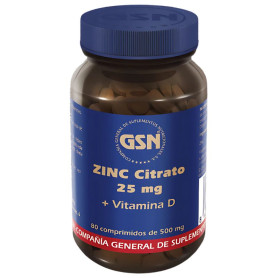 Citrato di Zinco 25Mg 80 Compresse Gsn