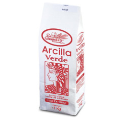Sacchetto di Argilla Verde 1Kg. Il fienile