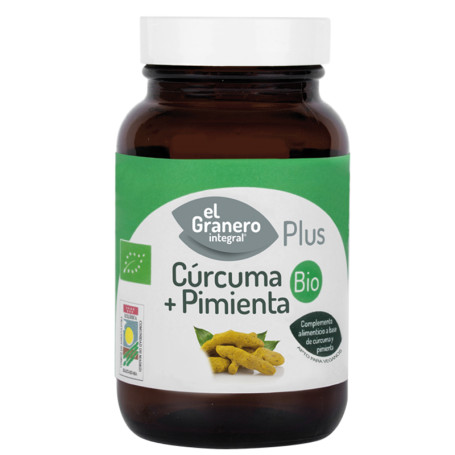 Curcuma e Pepe BIO 60 Capsule El Granero