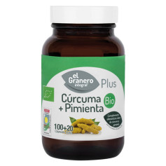 Curcuma + Pepe Bio 120 Capsule El Granero