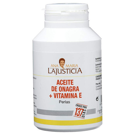 Olio Di Enotera + Vit.E 275 Perle Ana M. Lajusticia