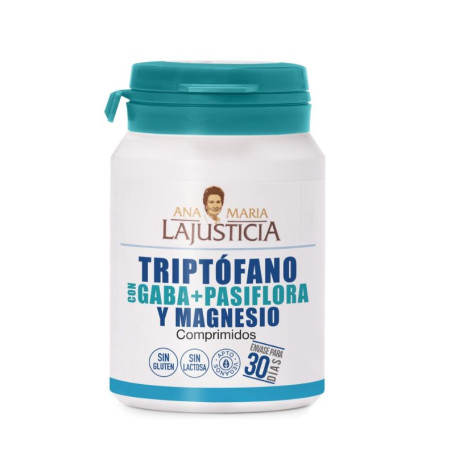 Triptofano con Gaba + Passiflora 60 Compresse Ana M. Lajusticia
