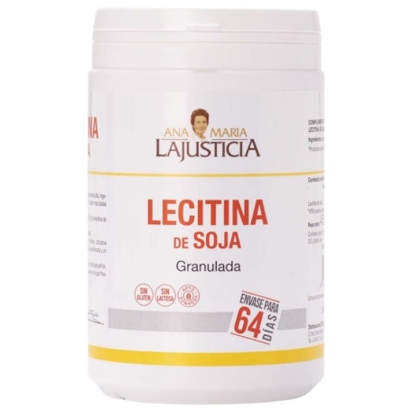 Lecitina Di Soia Granulata 450Gr Ana María Lajusticia