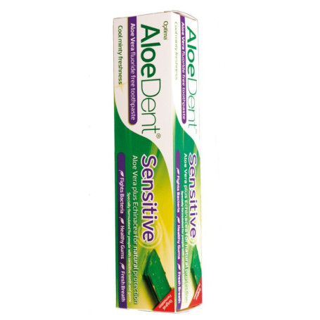 Dentifricio Sensitive con Aloe Vera Evicro