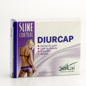 Sline Control Diurcap Chlorella 30 Cápsulas Sakai